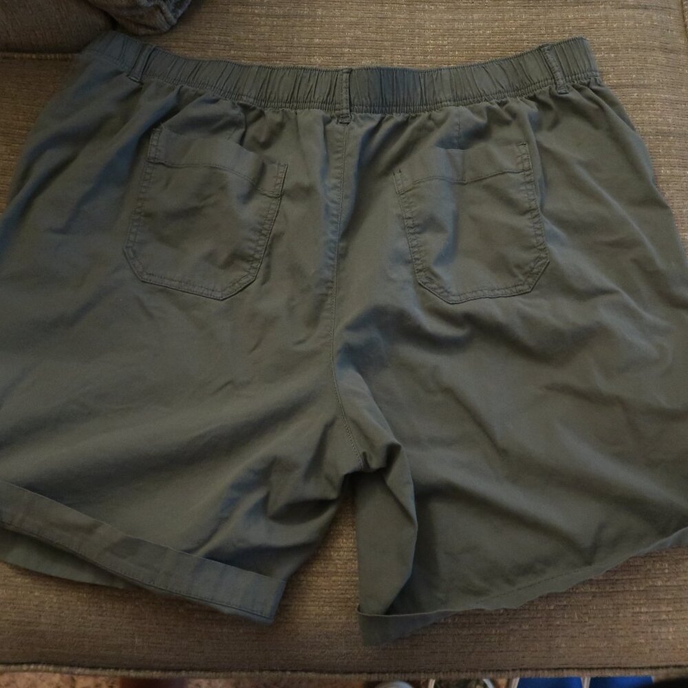 Plus Size Utility Bermuda Shorts View 2